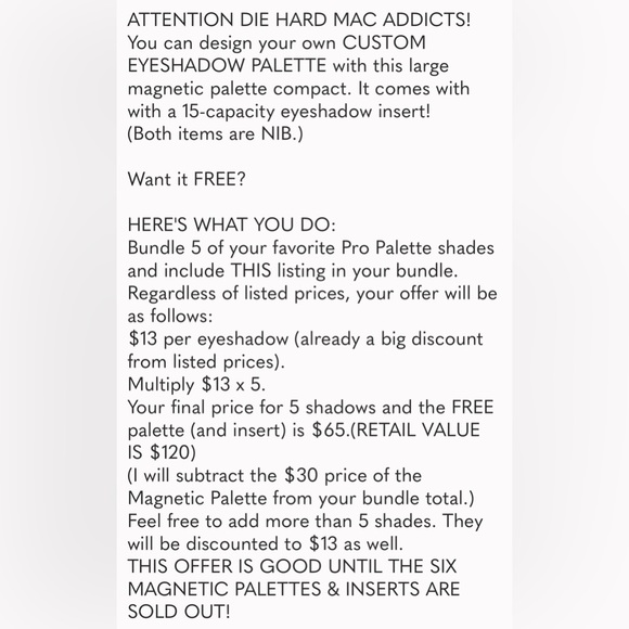 “Antiqued” Pro Palette Refill MAC - Picture 5 of 7